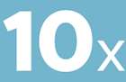 10x