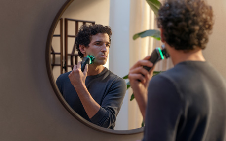 Shaving sensitive skin and oily skin