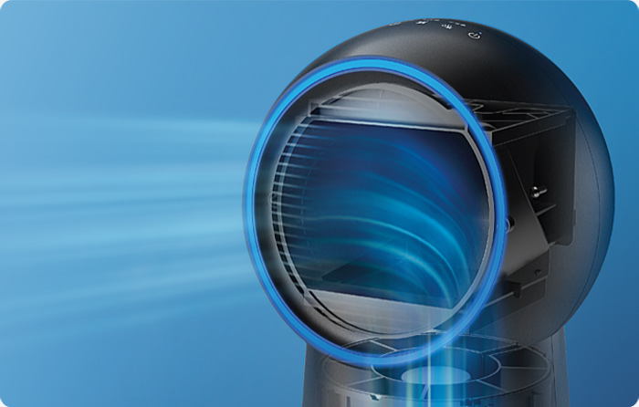 Bladeless design for safety