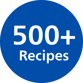 500 recipes icon