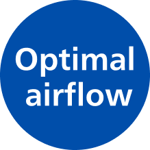 Optimal airflow icon