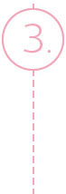 Step three dashed line
